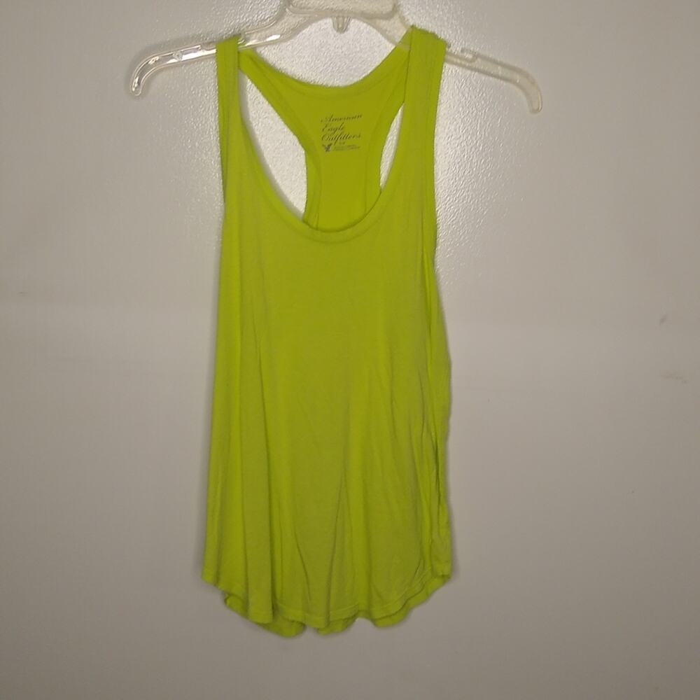 American Eagle women's size small lime Tank top. Casual